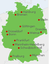 Almanya Kurs Haritası